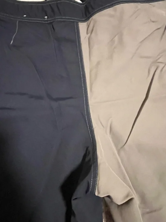 Patagonia Two-Tone Navy/Tan Men's Swim/Board Shorts-Men’s 38 - Picture 3 of 6